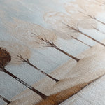Landscape 346 Canvas Art 60 x 40 cm / Black