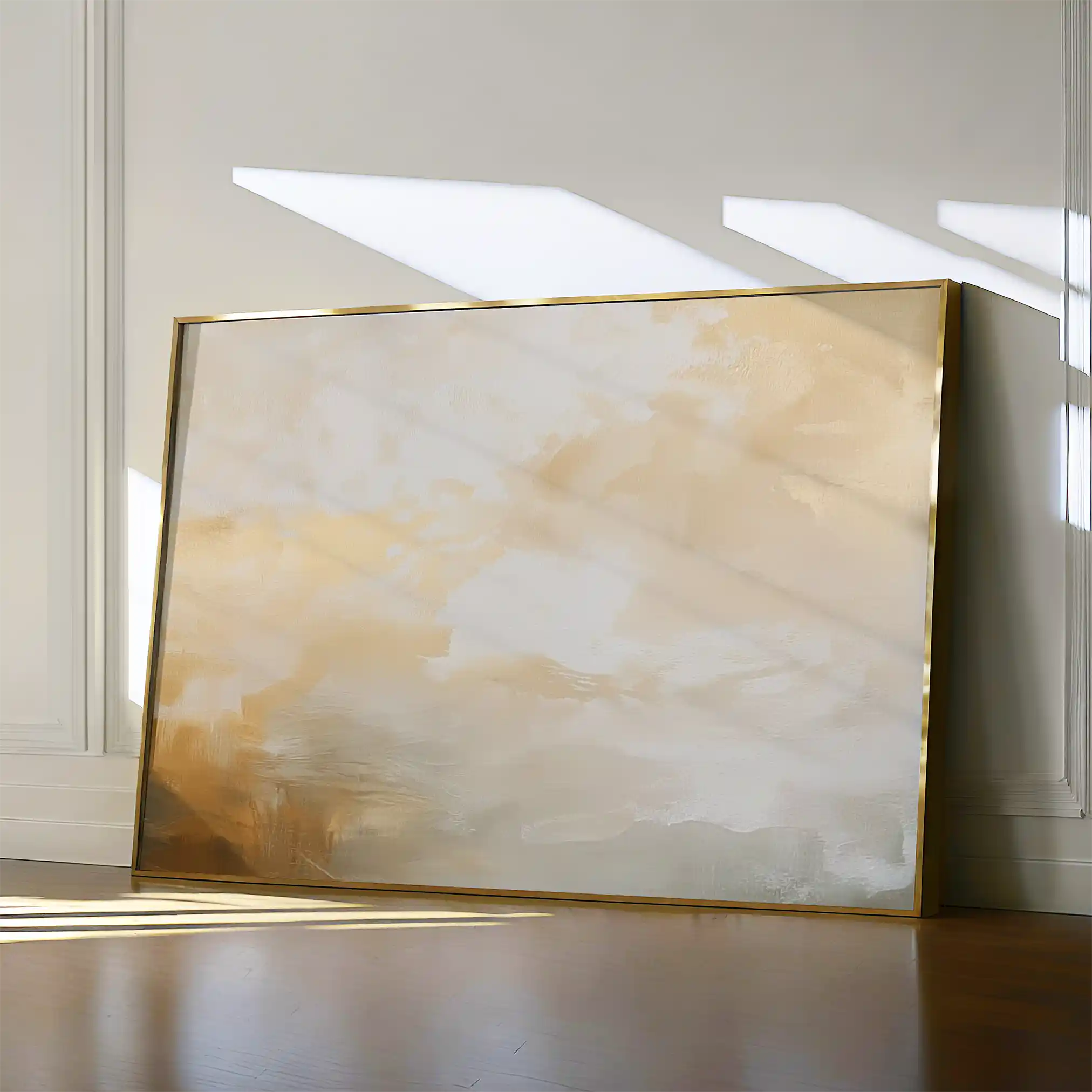 Abstract 347 Canvas Art 60 x 40 cm / Black