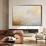 Abstract 347 Canvas Art 60 x 40 cm / Black