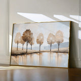 Landscape 347 Canvas Art 60 x 40 cm / Black