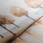 Landscape 347 Canvas Art 60 x 40 cm / Black