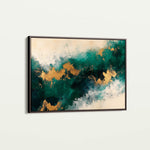 Abstract 348 Canvas Art 60 x 40 cm / Black