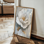 Floral 348 Canvas Art 60 x 40 cm / Black