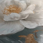 Floral 348 Canvas Art 60 x 40 cm / Black