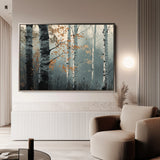 Landscape 348 Canvas Art 60 x 40 cm / Black