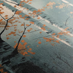 Landscape 348 Canvas Art 60 x 40 cm / Black