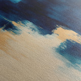 Abstract 349 Canvas Art 60 x 40 cm / Black