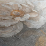 Floral 350 Canvas Art 60 x 40 cm / Black