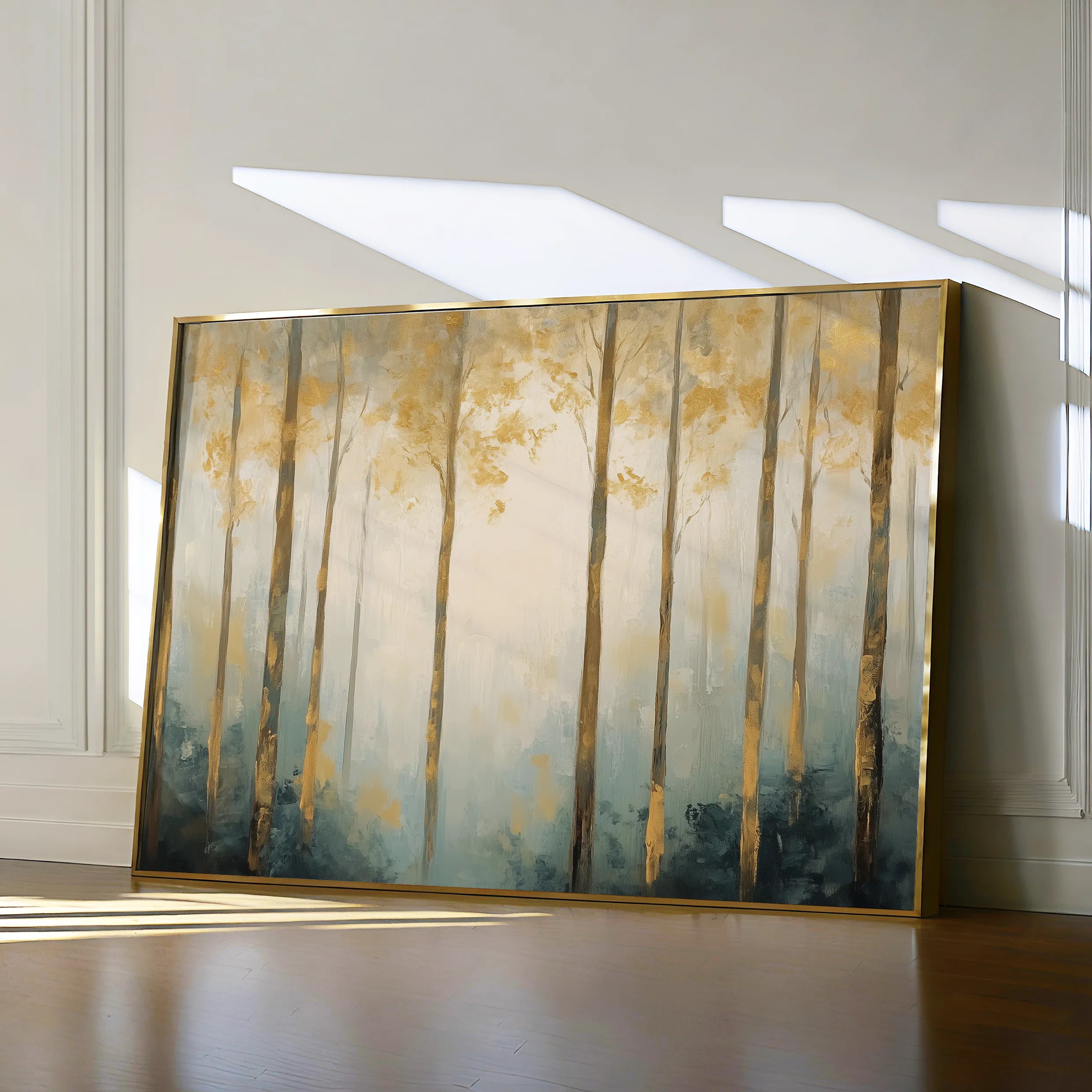 Landscape 351 Canvas Art 60 x 40 cm / Black