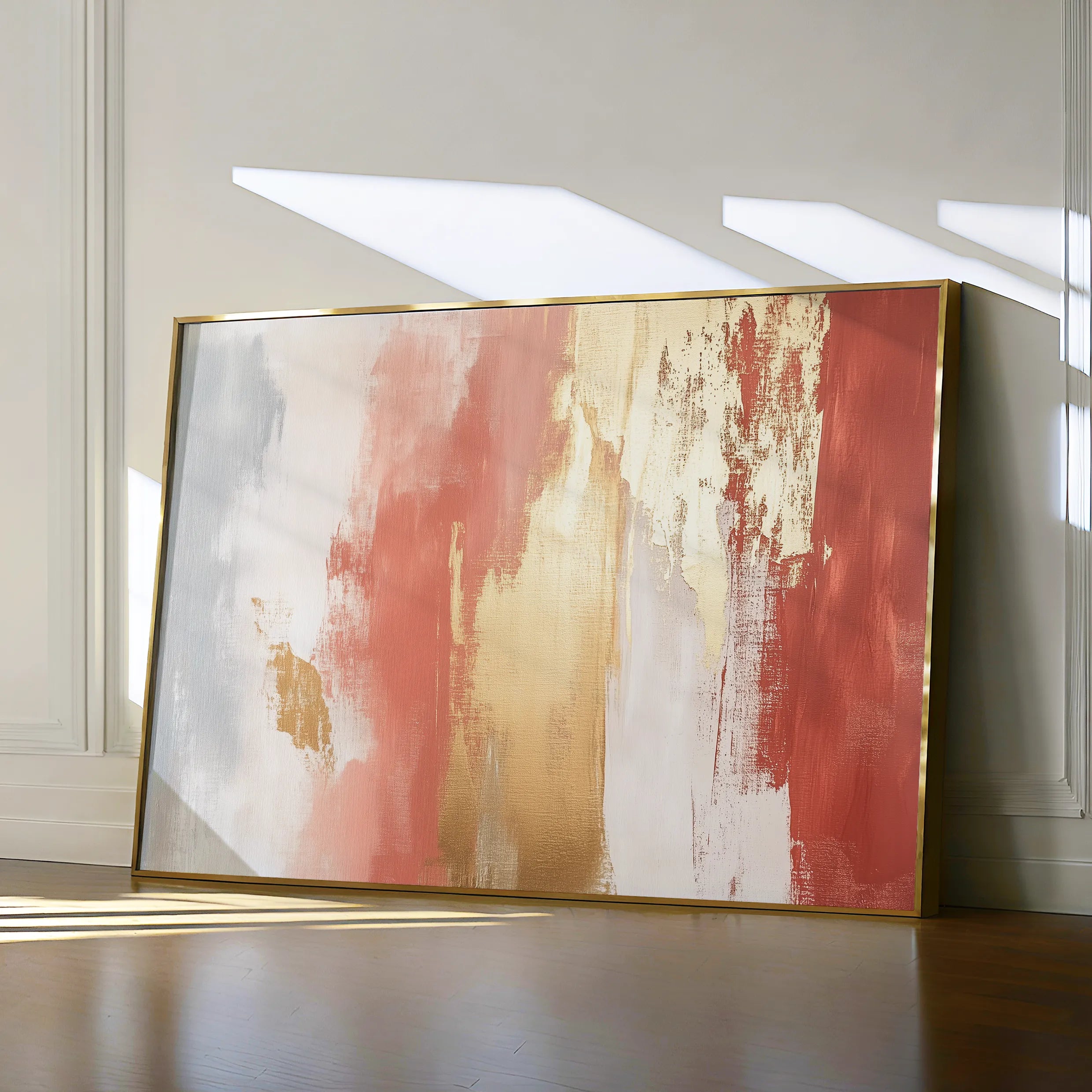 Abstract 352 Canvas Art 60 x 40 cm / Black