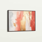 Abstract 352 Canvas Art 60 x 40 cm / Black