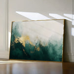 Abstract 353 Canvas Art 60 x 40 cm / Black