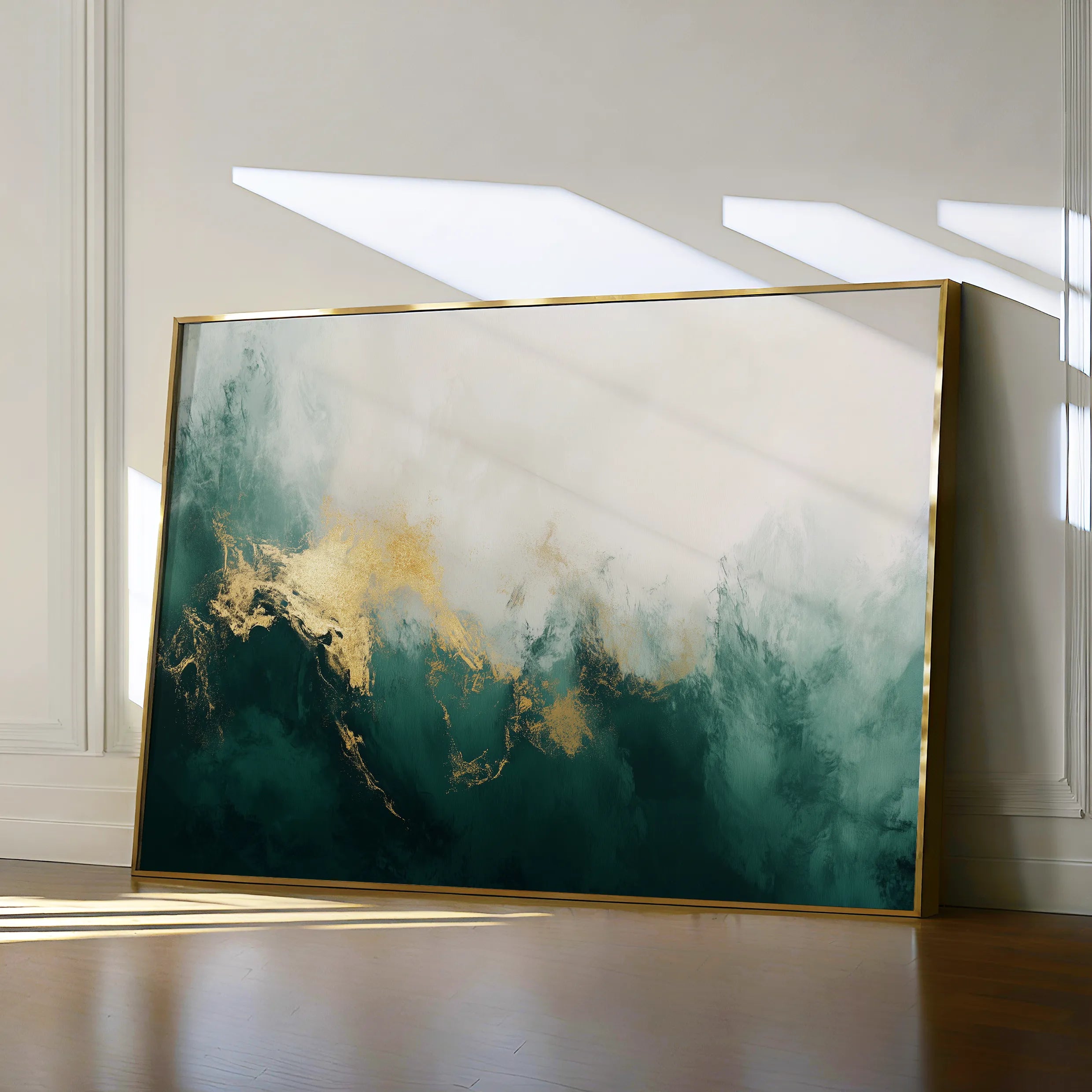 Abstract 353 Canvas Art 60 x 40 cm / Black