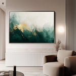 Abstract 353 Canvas Art 60 x 40 cm / Black