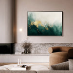 Abstract 353 Canvas Art 60 x 40 cm / Black