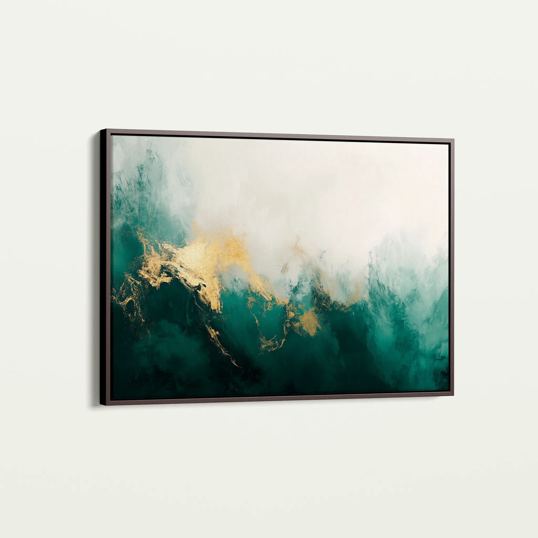 Abstract 353 Canvas Art 60 x 40 cm / Black
