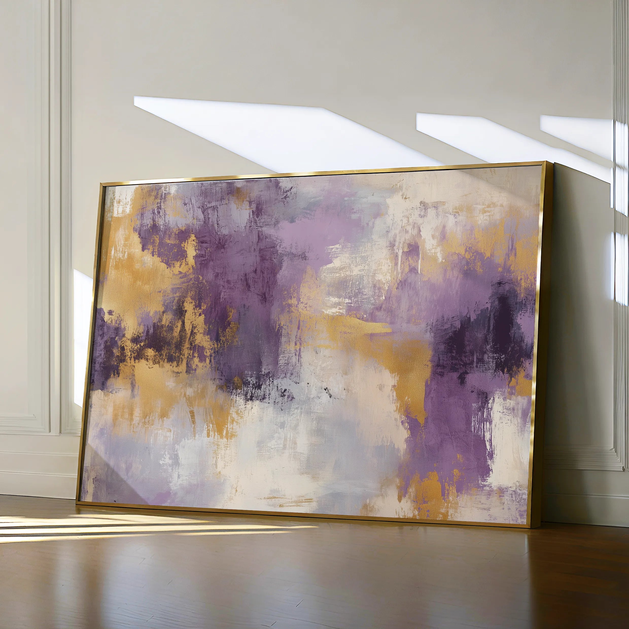 Abstract 355 Canvas Art 60 x 40 cm / Black