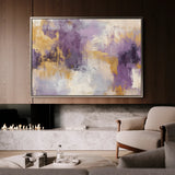 Abstract 355 Canvas Art 60 x 40 cm / Black
