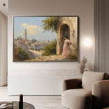 Landscape 355 Canvas Art 60 x 40 cm / Black