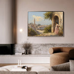 Landscape 355 Canvas Art 60 x 40 cm / Black