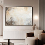 Abstract 356 Canvas Art 60 x 40 cm / Black