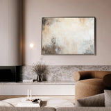 Abstract 356 Canvas Art 60 x 40 cm / Black