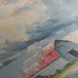 Landscape 356 Canvas Art 60 x 60 cm / Black
