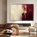 Abstract 357 Canvas Art 60 x 40 cm / Black