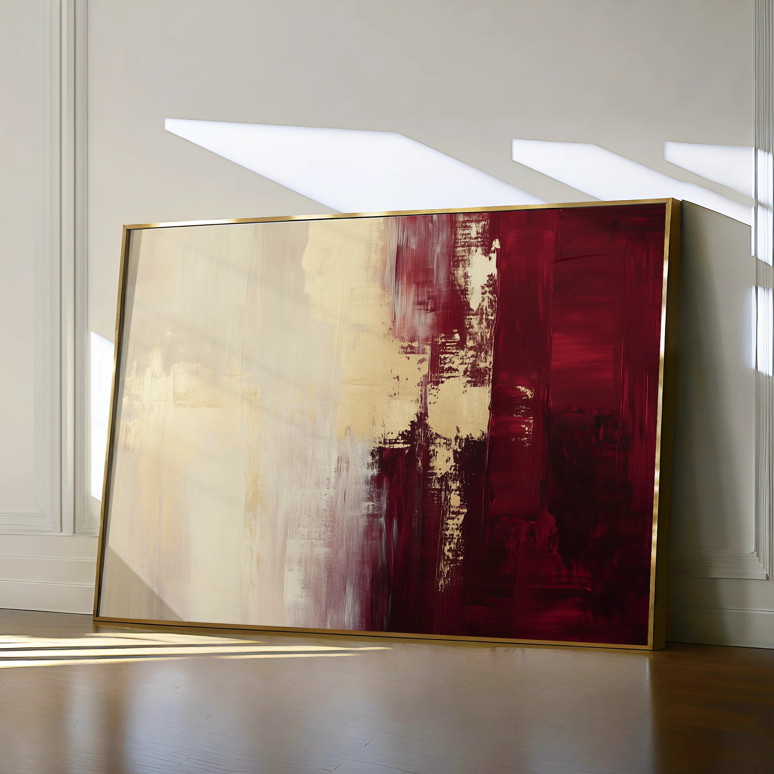 Abstract 357 Canvas Art 60 x 40 cm / Black