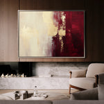 Abstract 357 Canvas Art 60 x 40 cm / Black