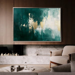 Abstract 358 Canvas Art 60 x 40 cm / Black