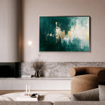 Abstract 358 Canvas Art 60 x 40 cm / Black