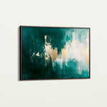 Abstract 358 Canvas Art 60 x 40 cm / Black