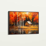 Landscape 358 Canvas Art 60 x 40 cm / Black