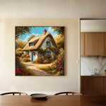 Landscape 359 Canvas Art 60 x 60 cm / Black