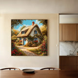 Landscape 359 Canvas Art 60 x 60 cm / Black