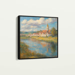Landscape 360 Canvas Art 60 x 60 cm / Black
