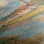 Landscape 360 Canvas Art 60 x 60 cm / Black