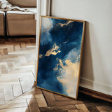 Abstract 361 Canvas Art 60 x 40 cm / Black