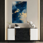 Abstract 361 Canvas Art 60 x 40 cm / Black