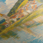 Landscape 361 Canvas Art 60 x 60 cm / Black