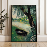 Landscape 362 Canvas Art 60 x 40 cm / Black
