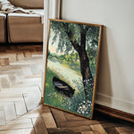 Landscape 362 Canvas Art 60 x 40 cm / Black