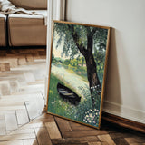 Landscape 362 Canvas Art 60 x 40 cm / Black