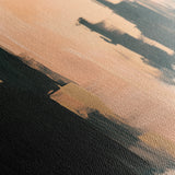 Abstract 363 Canvas Art 60 x 40 cm / Black