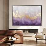 Abstract 364 Canvas Art 60 x 40 cm / Black