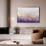 Abstract 364 Canvas Art 60 x 40 cm / Black