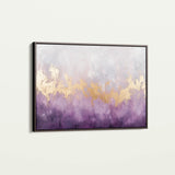 Abstract 364 Canvas Art 60 x 40 cm / Black