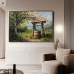 Landscape 364 Canvas Art 60 x 40 cm / Black