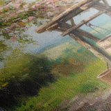 Landscape 364 Canvas Art 60 x 40 cm / Black